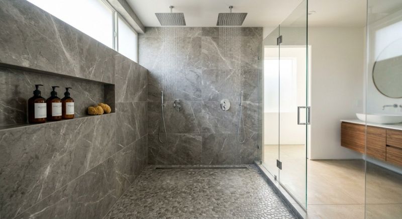 Shower Enlargement detail